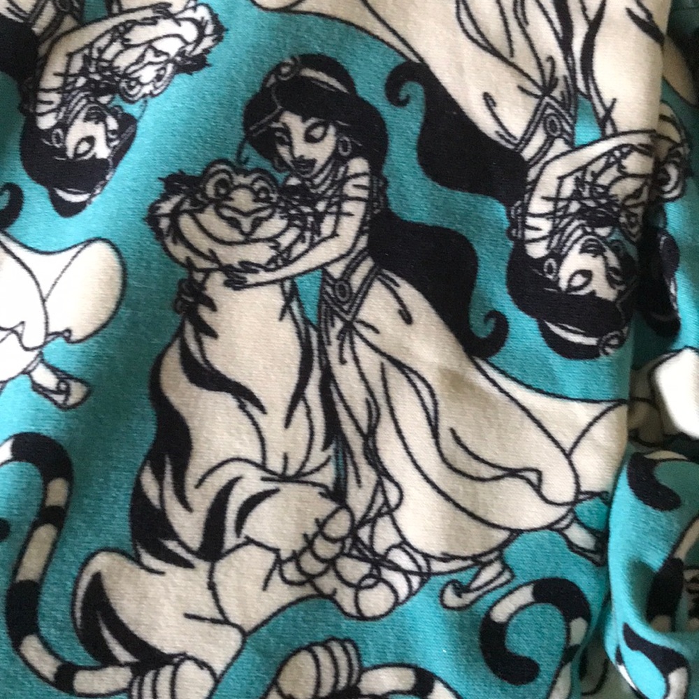 LuLaRoe Disney Jasmine Leggings - New w/ tags
